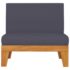 vidaXL 10 Piece Garden Lounge Set with Cushions Solid Acacia Wood - Image 7