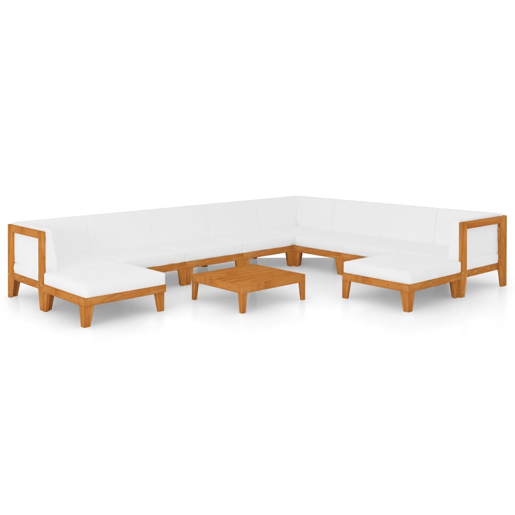 8720286209967_a_en_hd_1 vidaXL 11 Piece Garden Lounge Set with Cushions Solid Acacia Wood - Image 2