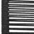 vidaXL 5 Piece Garden Dining Set Cotton Rope and Steel Black - Image 9