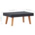 vidaXL 2 Piece Garden Lounge Set with Cushions Poly Rattan Black - Image 10