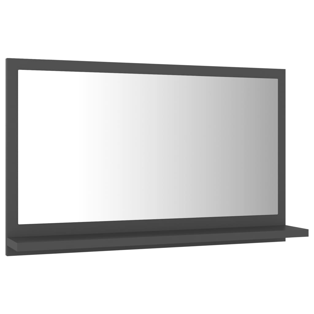 8720286218846_g_en_hd_1 vidaXL Bathroom Mirror Grey 60x10.5x37 cm Engineered Wood - Image 3