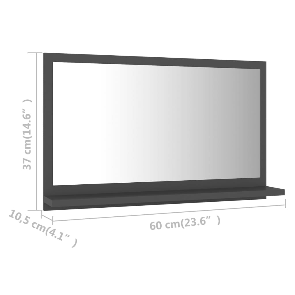 8720286218846_g_en_hd_5 vidaXL Bathroom Mirror Grey 60x10.5x37 cm Engineered Wood - Image 7