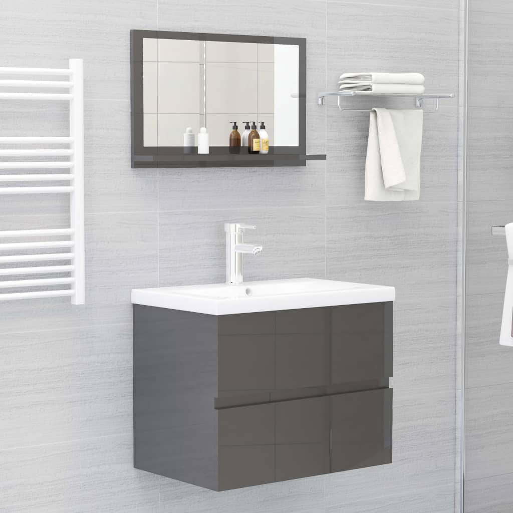 8720286218907_g_en_hd_4 vidaXL Bathroom Mirror High Gloss Grey 60x10.5x37 cm Engineered Wood - Image 6