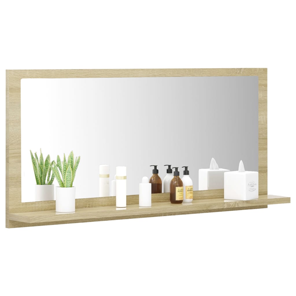 8720286218945_g_en_hd_2 vidaXL Bathroom Mirror Sonoma Oak 80x10.5x37 cm Engineered Wood - Image 4