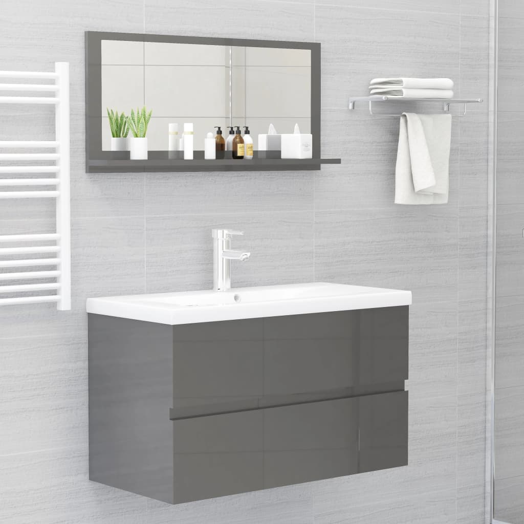 8720286218990_g_en_hd_4 vidaXL Bathroom Mirror High Gloss Grey 80x10.5x37 cm Engineered Wood - Image 6