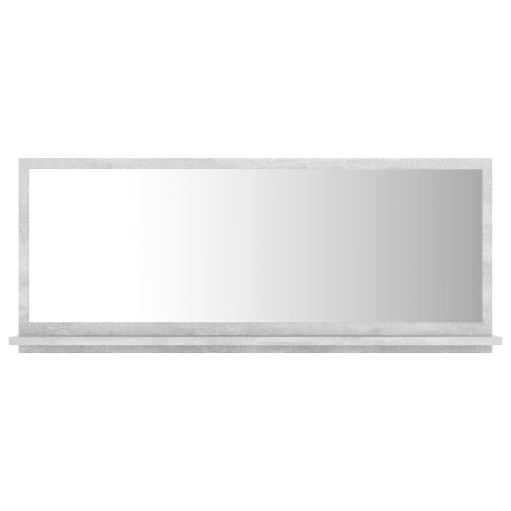 8720286219041_a_en_hd_1 vidaXL Bathroom Mirror Concrete Grey 90x10.5x37 cm Engineered Wood - Image 2