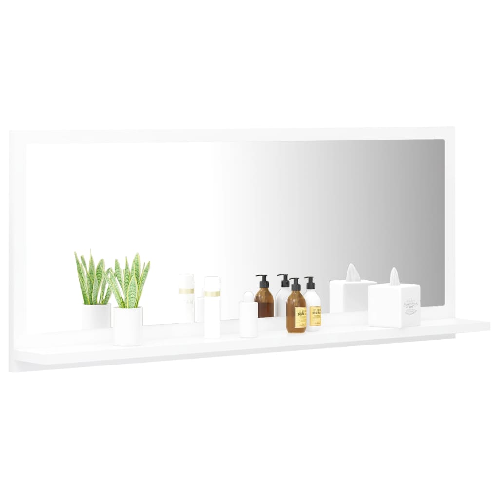 8720286219065_g_en_hd_1 vidaXL Bathroom Mirror High Gloss White 90x10.5x37 cm Engineered Wood - Image 3