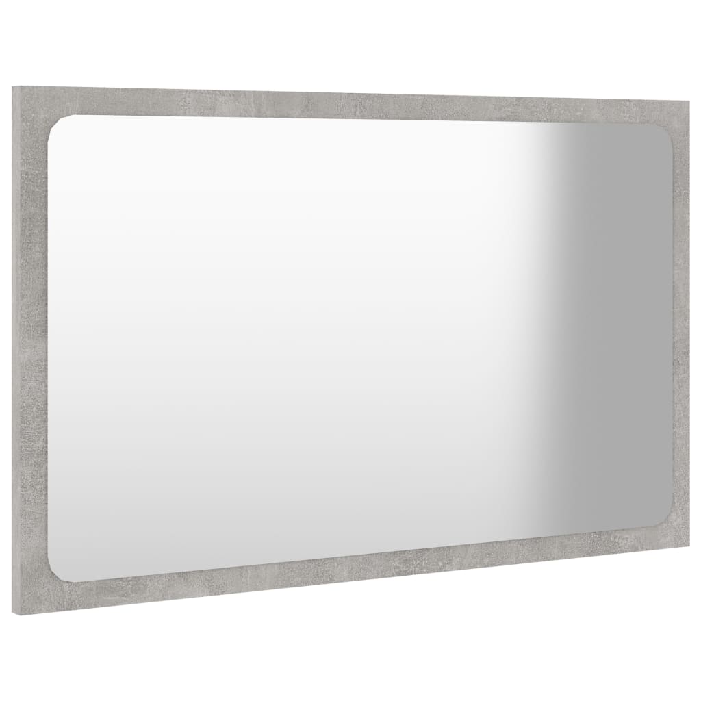 8720286219300_g_en_hd_1 vidaXL Bathroom Mirror Concrete Grey 60x1.5x37 cm Engineered Wood - Image 3