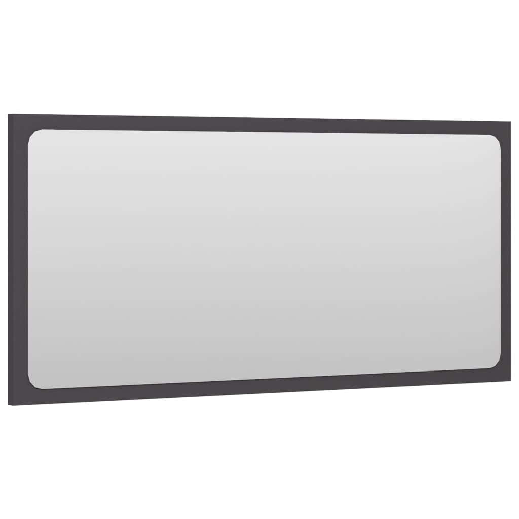 8720286219362_g_en_hd_1 vidaXL Bathroom Mirror Grey 80x1.5x37 cm Engineered Wood - Image 3