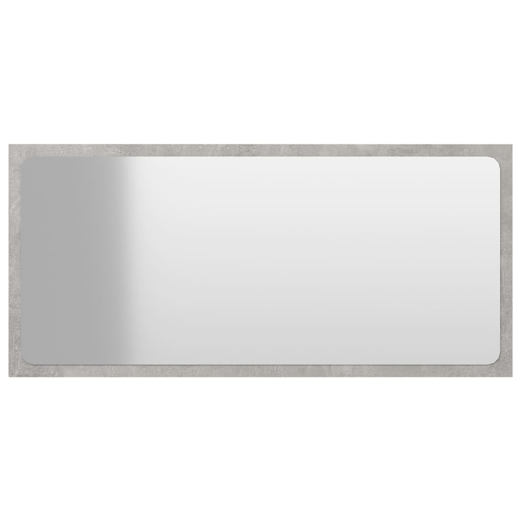 8720286219386_a_en_hd_1 vidaXL Bathroom Mirror Concrete Grey 80x1.5x37 cm Engineered Wood - Image 2