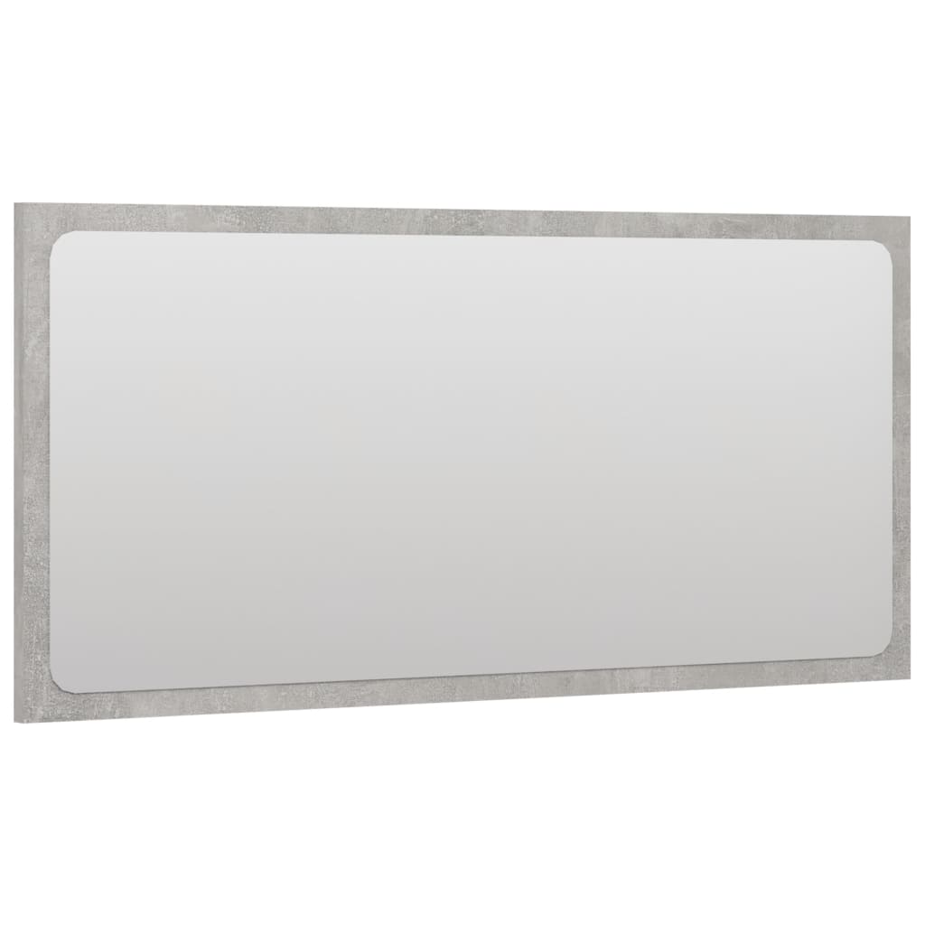 8720286219386_g_en_hd_1 vidaXL Bathroom Mirror Concrete Grey 80x1.5x37 cm Engineered Wood - Image 3