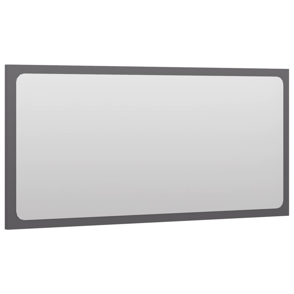 8720286219416_g_en_hd_1 vidaXL Bathroom Mirror High Gloss Grey 80x1.5x37 cm Engineered Wood - Image 3