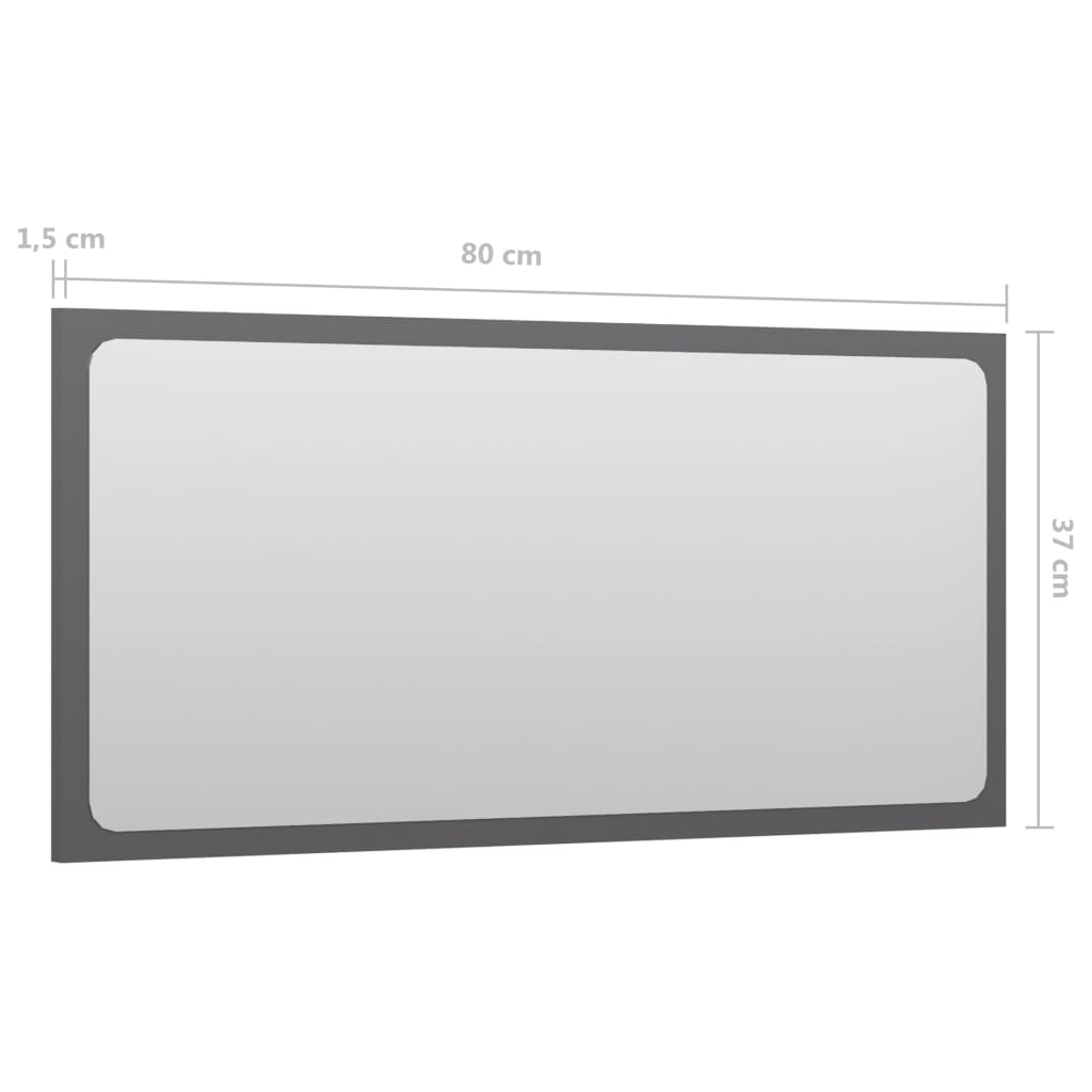 8720286219416_g_en_hd_3 vidaXL Bathroom Mirror High Gloss Grey 80x1.5x37 cm Engineered Wood - Image 5