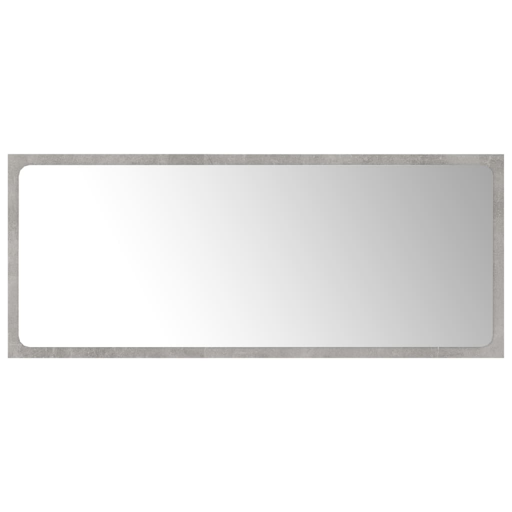 8720286219461_a_en_hd_1 vidaXL Bathroom Mirror Concrete Grey 90x1.5x37 cm Engineered Wood - Image 2
