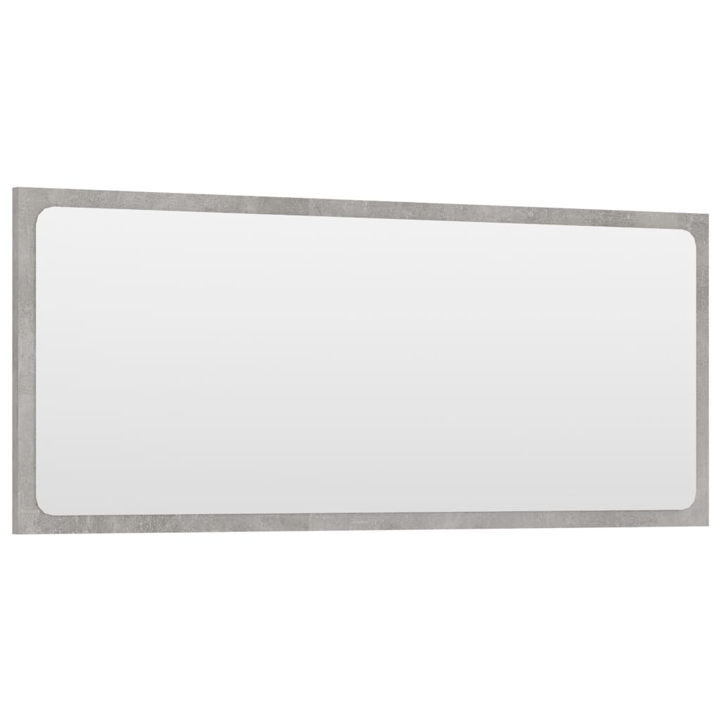 8720286219461_g_en_hd_1 vidaXL Bathroom Mirror Concrete Grey 90x1.5x37 cm Engineered Wood - Image 3