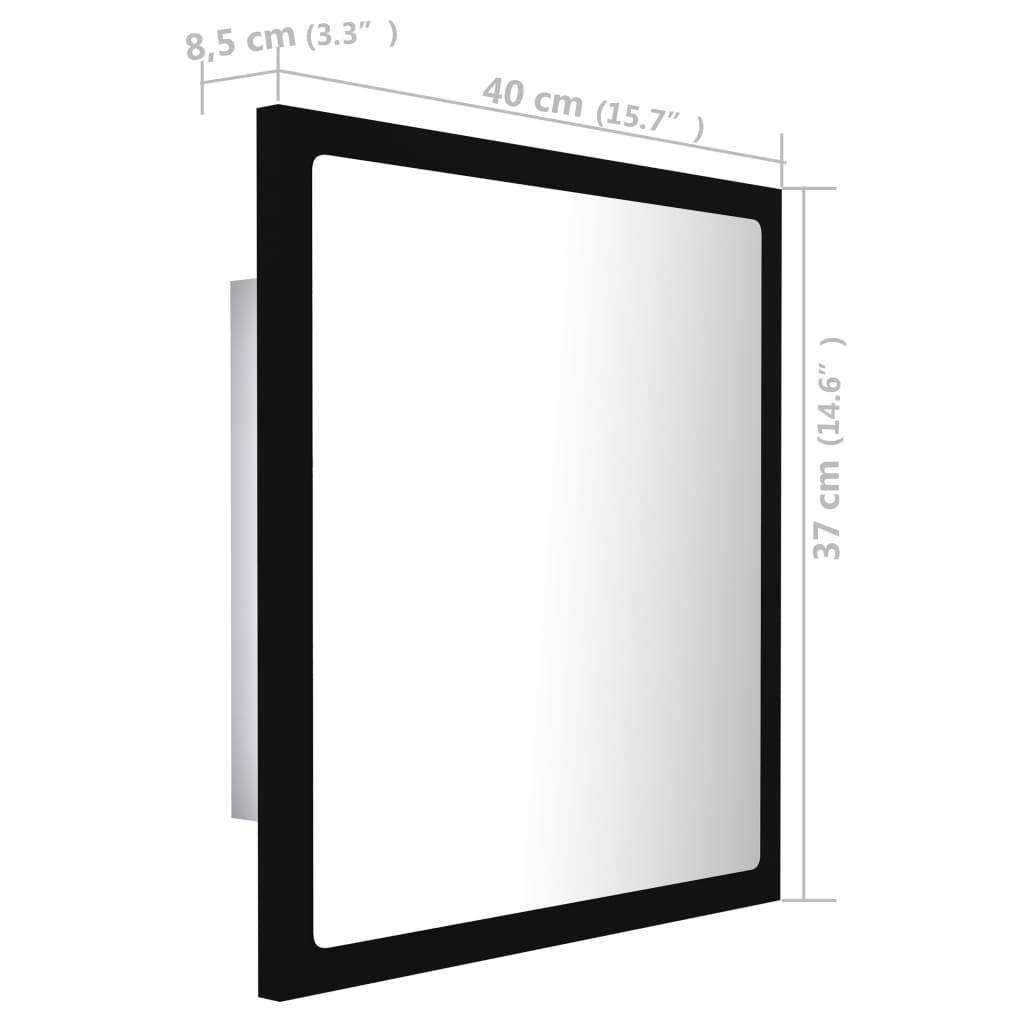8720286220948_g_en_hd_11 vidaXL LED Bathroom Mirror Black 40x8.5x37 cm Acrylic - Image 14