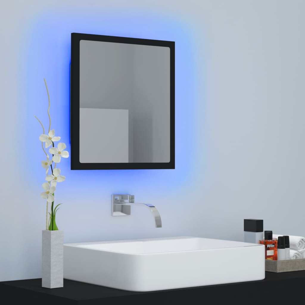 8720286220948_g_en_hd_4 vidaXL LED Bathroom Mirror Black 40x8.5x37 cm Acrylic - Image 6
