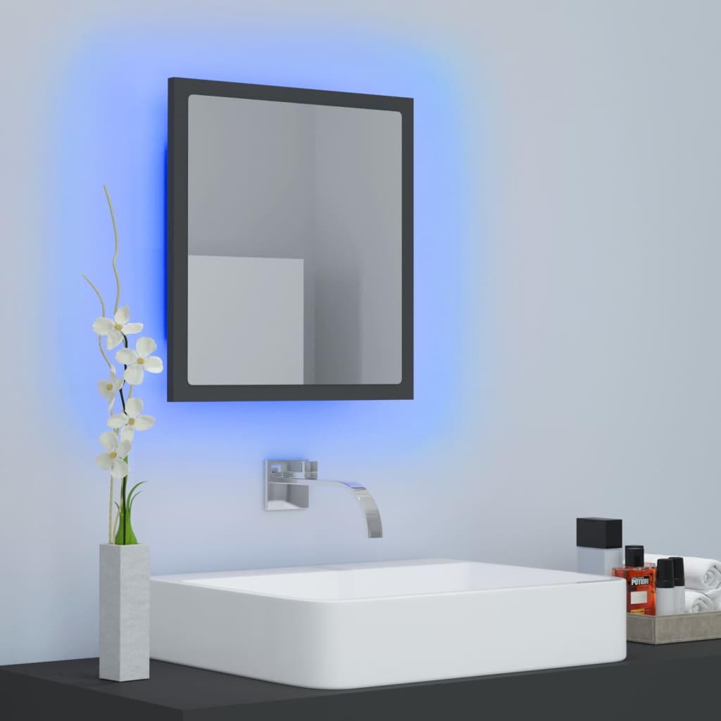 8720286220955_g_en_hd_3 vidaXL LED Bathroom Mirror Grey 40x8.5x37 cm Acrylic - Image 5