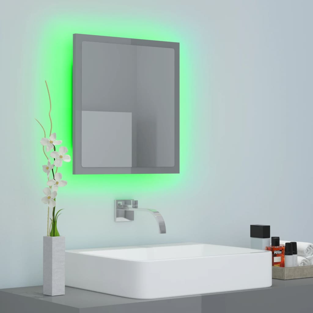 8720286221006_g_en_hd_2 vidaXL LED Bathroom Mirror High Gloss Grey 40x8.5x37 cm Acrylic - Image 4