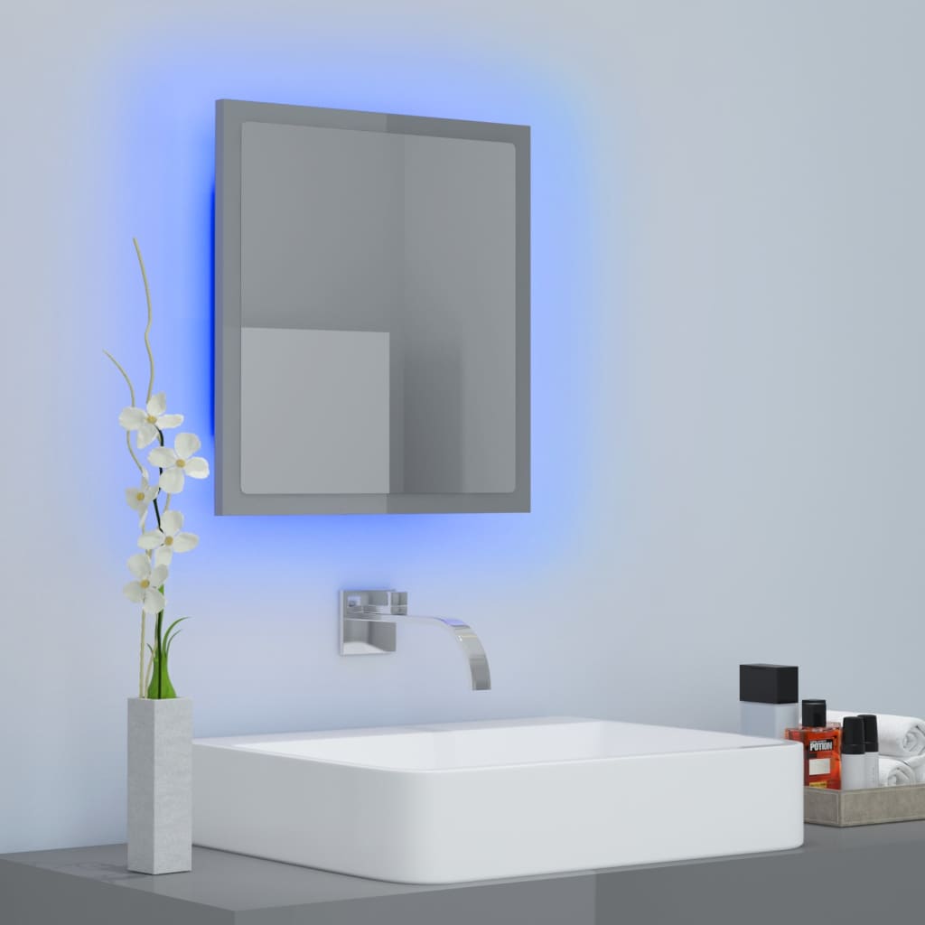 8720286221006_g_en_hd_3 vidaXL LED Bathroom Mirror High Gloss Grey 40x8.5x37 cm Acrylic - Image 5
