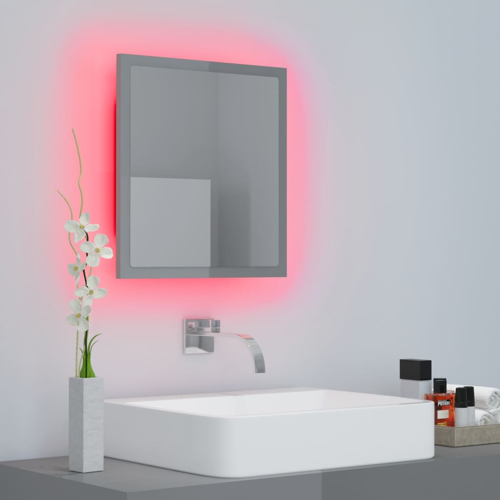 8720286221006_g_en_hd_4 vidaXL LED Bathroom Mirror High Gloss Grey 40x8.5x37 cm Acrylic - Image 6