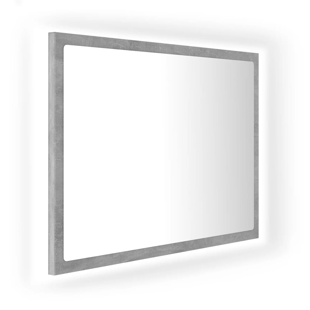 8720286221051_a_en_hd_1 vidaXL LED Bathroom Mirror Concrete Grey 60x8.5x37 cm Acrylic - Image 2