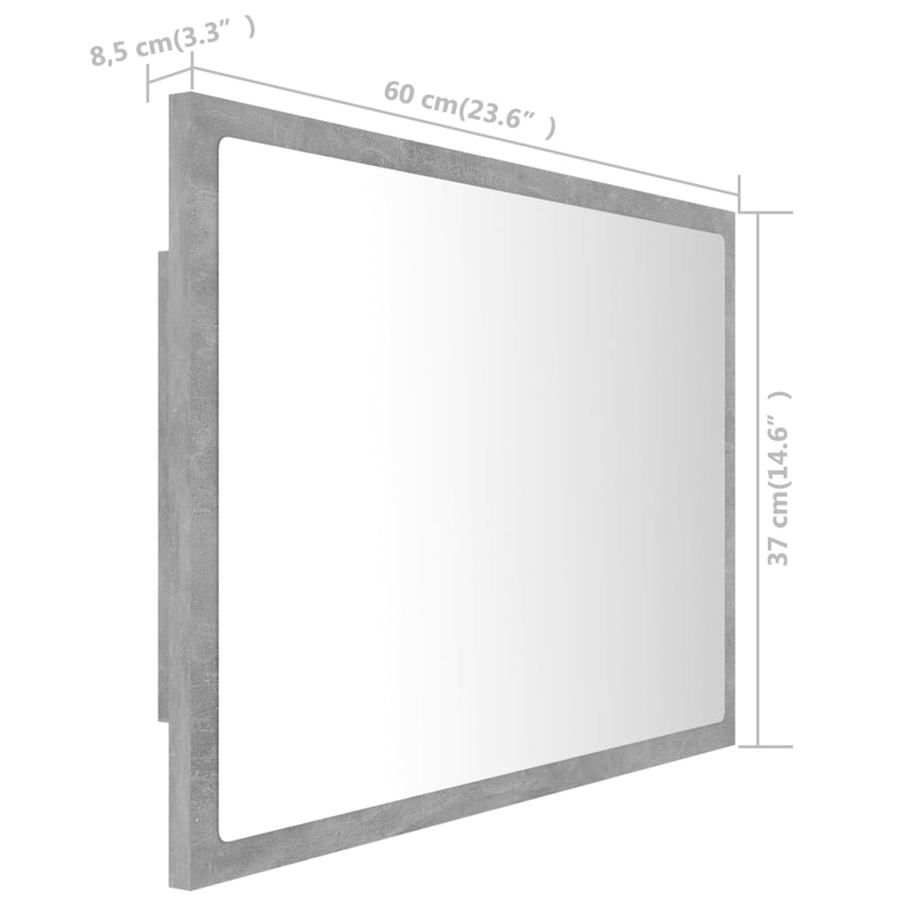 8720286221051_g_en_hd_10 vidaXL LED Bathroom Mirror Concrete Grey 60x8.5x37 cm Acrylic - Image 12