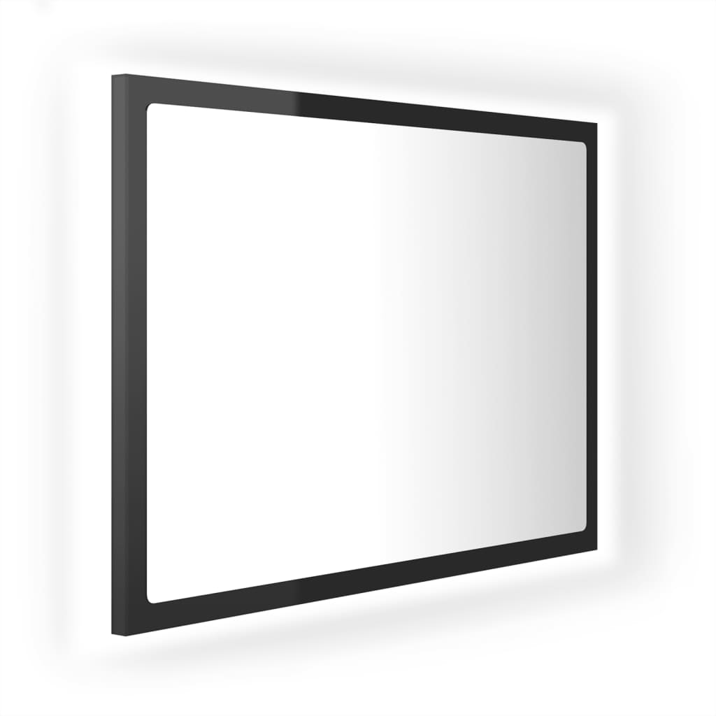 8720286221075_a_en_hd_1 vidaXL LED Bathroom Mirror High Gloss Black 60x8.5x37 cm Acrylic - Image 2