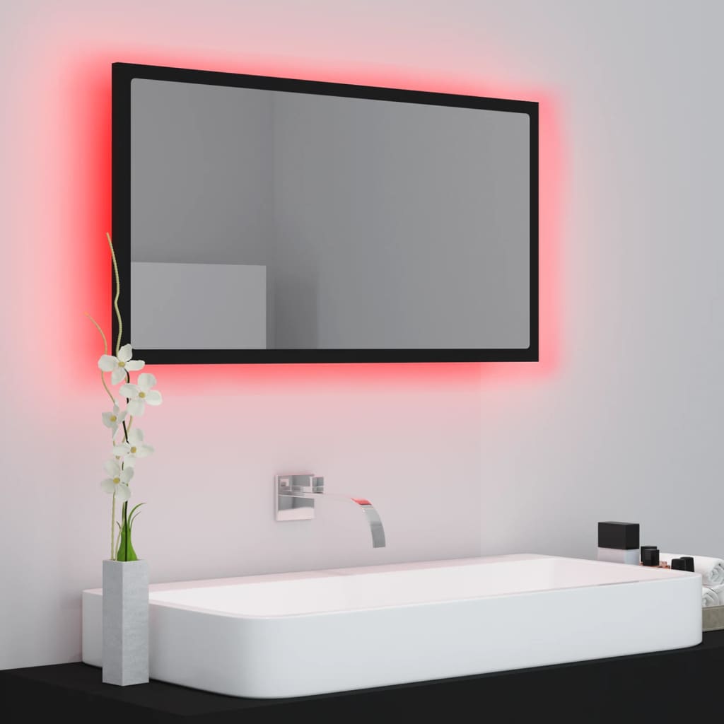 8720286221105_g_en_hd_3 vidaXL LED Bathroom Mirror Black 80x8.5x37 cm Acrylic - Image 5