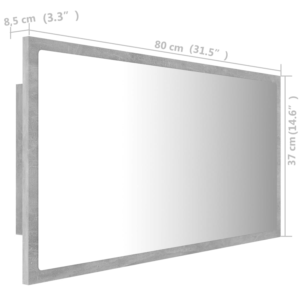 8720286221136_g_en_hd_10 vidaXL LED Bathroom Mirror Concrete Grey 80x8.5x37 cm Acrylic - Image 12