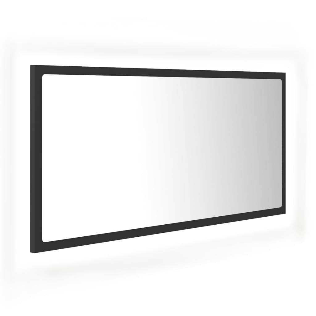 8720286221198_a_en_hd_1 vidaXL LED Bathroom Mirror Grey 90x8.5x37 cm Acrylic - Image 2
