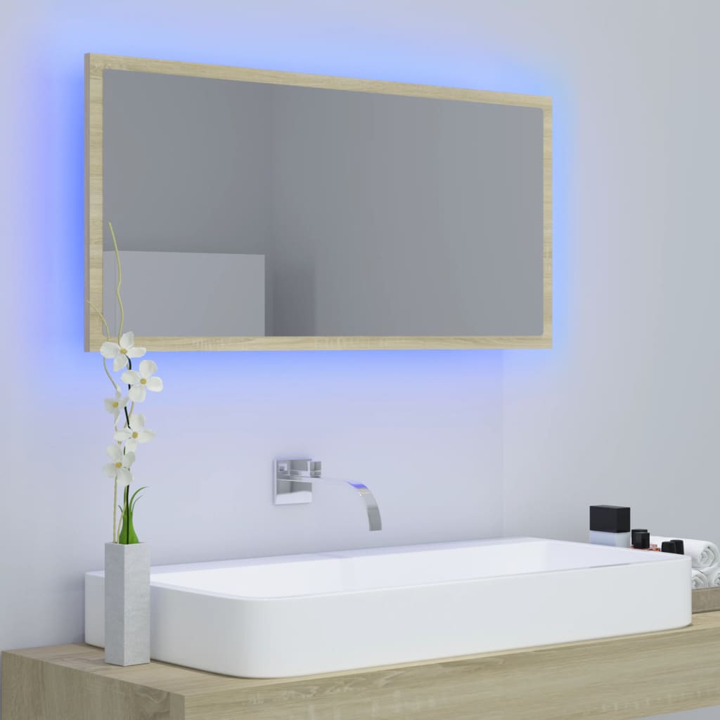 8720286221204_g_en_hd_8 vidaXL LED Bathroom Mirror Sonoma Oak 90x8.5x37 cm Acrylic - Image 10