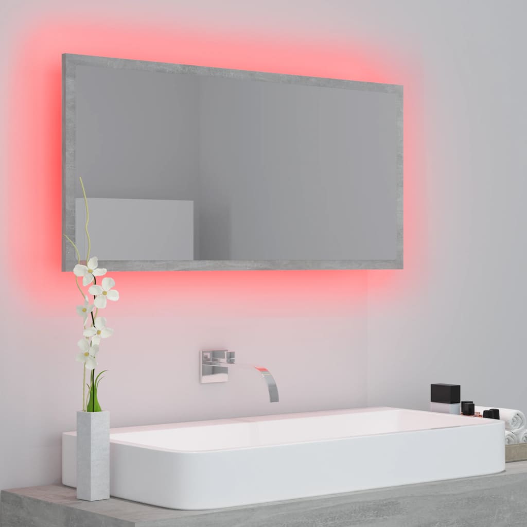 8720286221211_g_en_hd_8 vidaXL LED Bathroom Mirror Concrete Grey 90x8.5x37 cm Acrylic - Image 10
