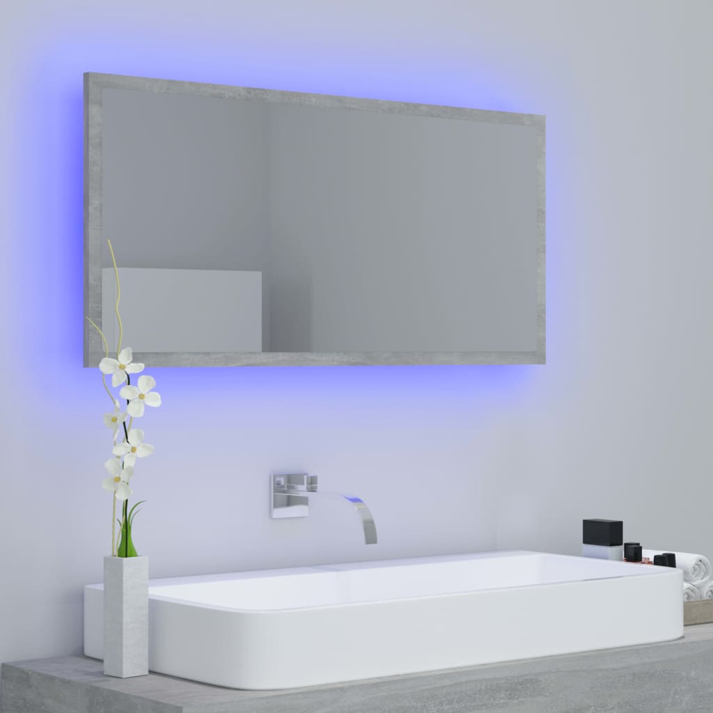 8720286221211_g_en_hd_9 vidaXL LED Bathroom Mirror Concrete Grey 90x8.5x37 cm Acrylic - Image 11