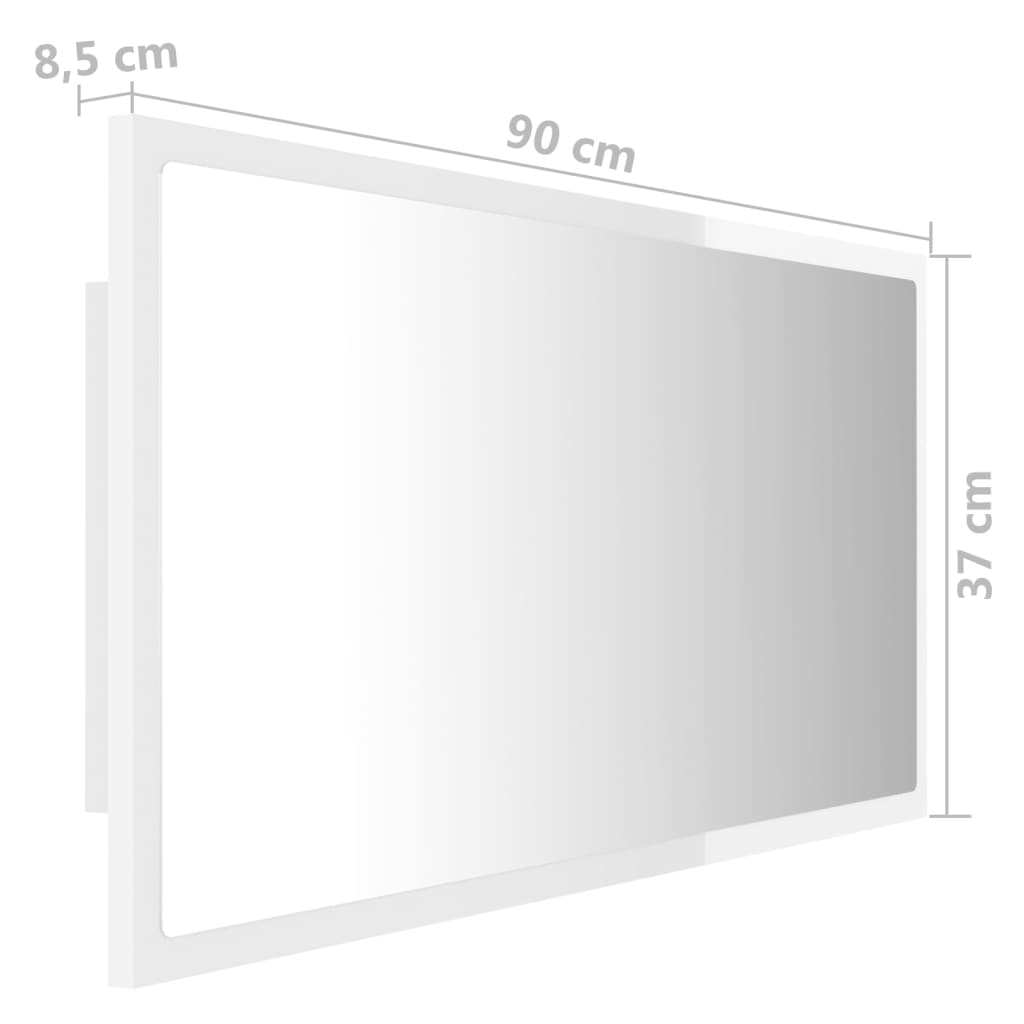 8720286221228_g_en_hd_10 vidaXL LED Bathroom Mirror High Gloss White 90x8.5x37 cm Acrylic - Image 12