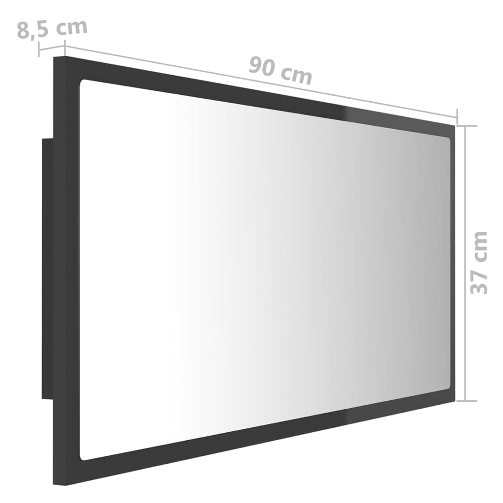 8720286221242_g_en_hd_10 vidaXL LED Bathroom Mirror High Gloss Grey 90x8.5x37 cm Acrylic - Image 12