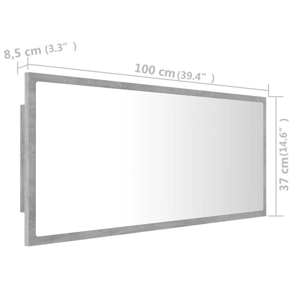 8720286221297_g_en_hd_10 vidaXL LED Bathroom Mirror Concrete Grey 100x8.5x37 cm Acrylic - Image 12