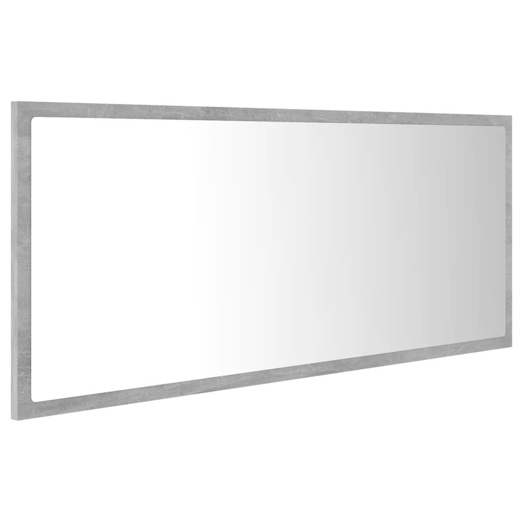 8720286221297_g_en_hd_4 vidaXL LED Bathroom Mirror Concrete Grey 100x8.5x37 cm Acrylic - Image 6