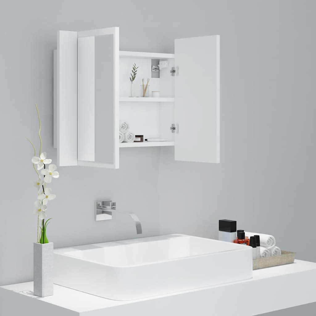 8720286221419_g_en_hd_4 vidaXL LED Bathroom Mirror Cabinet White 60x12x45 cm Acrylic - Image 6