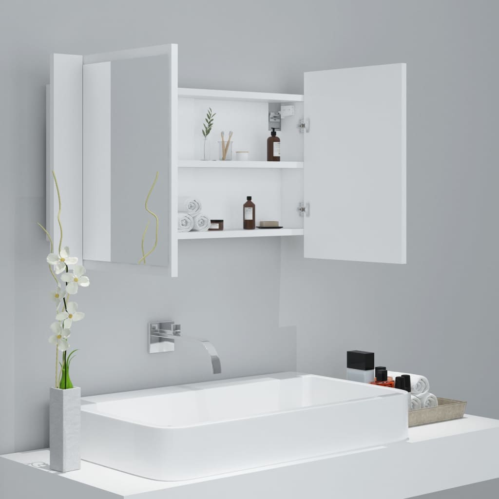 8720286221495_g_en_hd_4 vidaXL LED Bathroom Mirror Cabinet White 80x12x45 cm Acrylic - Image 6