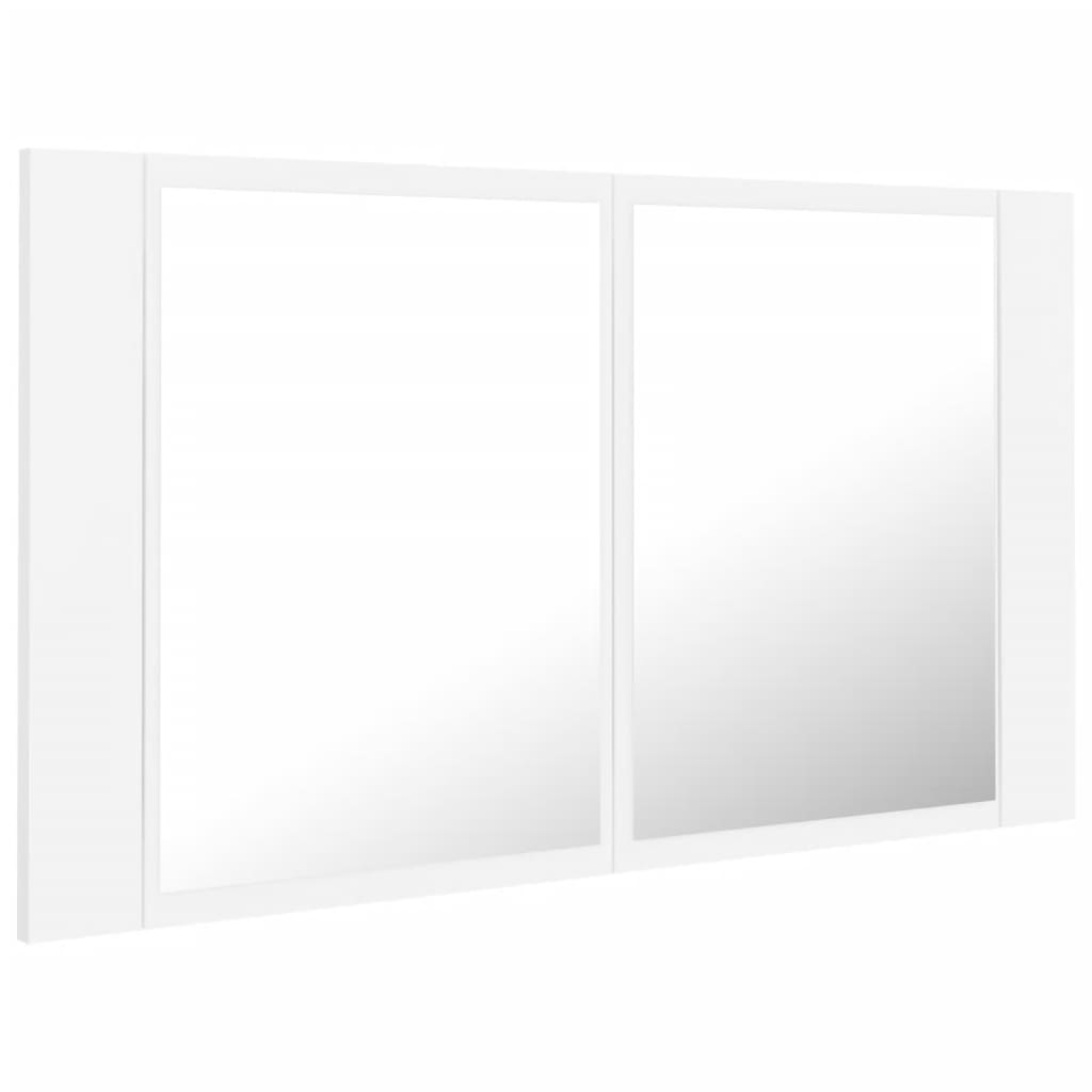 8720286221495_g_en_hd_6 vidaXL LED Bathroom Mirror Cabinet White 80x12x45 cm Acrylic - Image 8