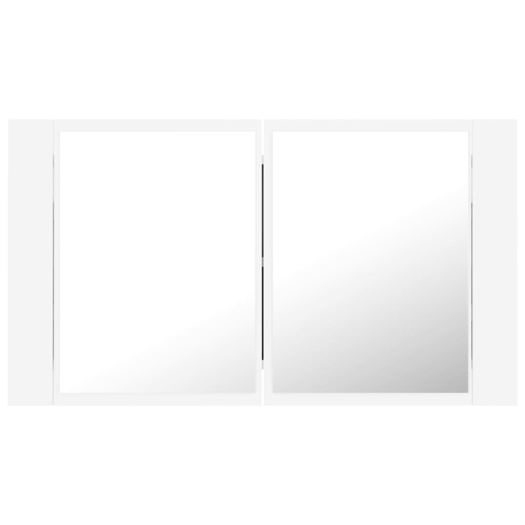 8720286221495_g_en_hd_7 vidaXL LED Bathroom Mirror Cabinet White 80x12x45 cm Acrylic - Image 9