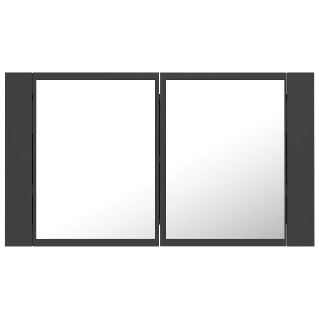 8720286221518_g_en_hd_7 vidaXL LED Bathroom Mirror Cabinet Grey 80x12x45 cm Acrylic - Image 9