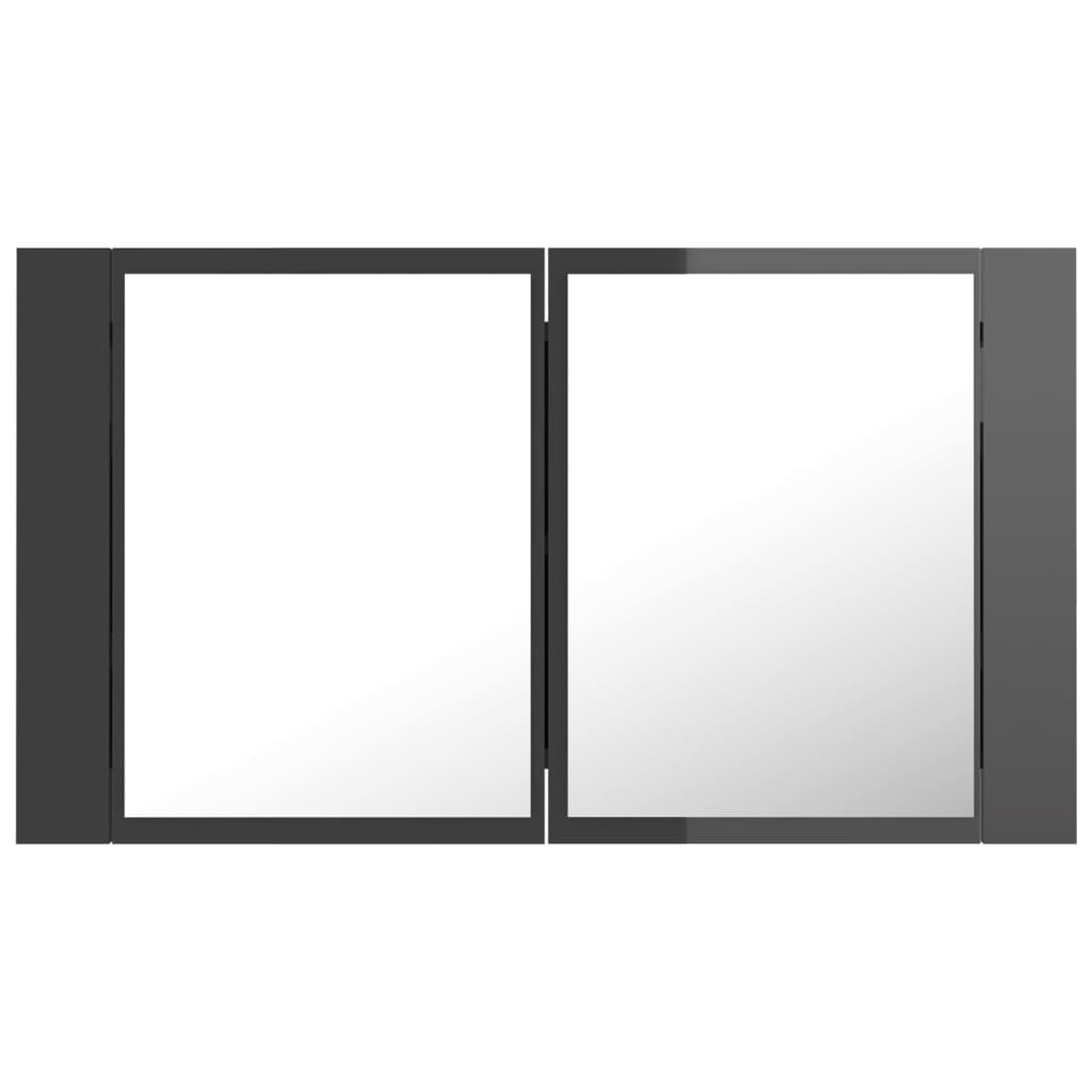 8720286221563_g_en_hd_8 vidaXL LED Bathroom Mirror Cabinet High Gloss Grey 80x12x45 cm Acrylic - Image 10