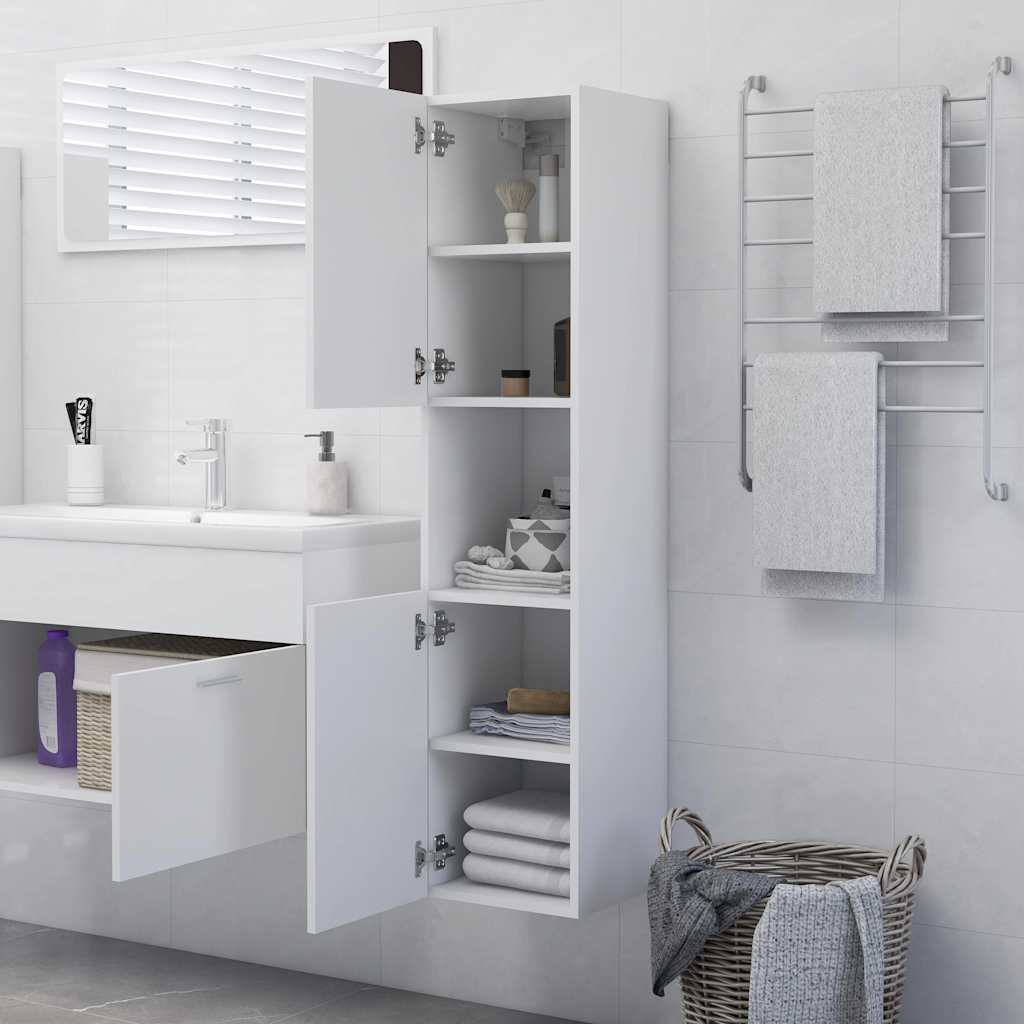 8720286221822_g_en_hd_1 vidaXL Bathroom Cabinet White 30x30x130 cm Engineered Wood - Image 3