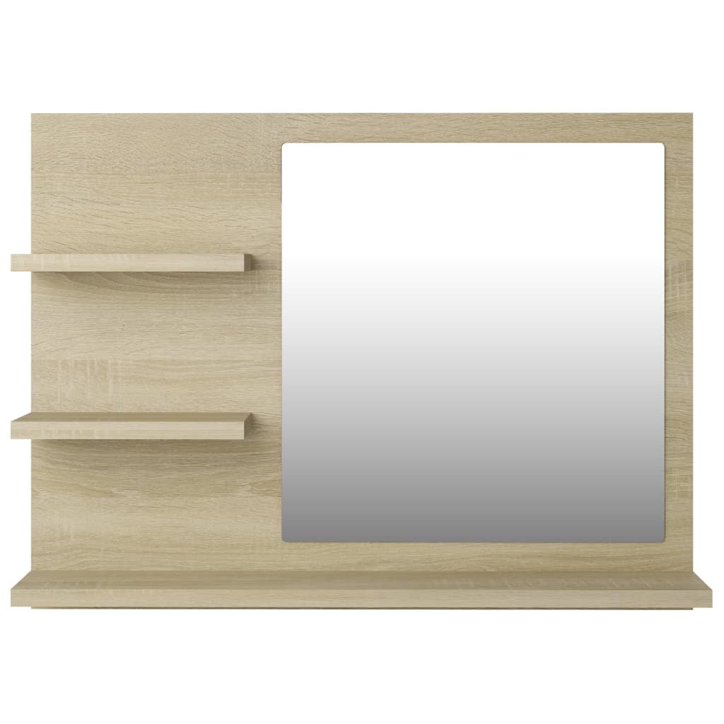 8720286221945_g_en_hd_2 vidaXL Bathroom Mirror Sonoma Oak 60x10.5x45 cm Engineered Wood - Image 4