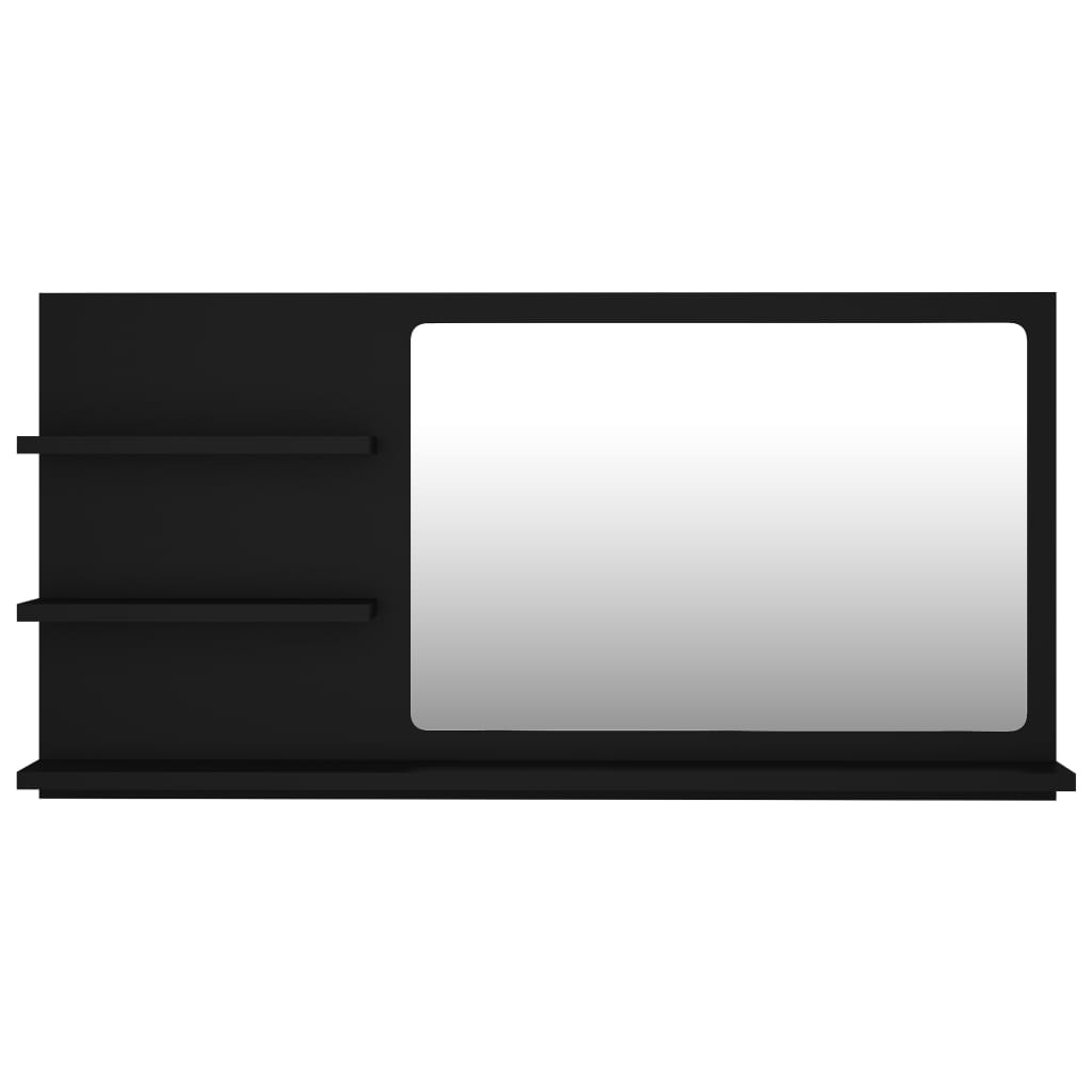 8720286222010_g_en_hd_3 vidaXL Bathroom Mirror Black 90x10.5x45 cm Engineered Wood - Image 5
