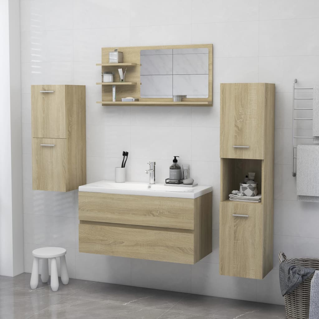 8720286222034_g_en_hd_2 vidaXL Bathroom Mirror Sonoma Oak 90x10.5x45 cm Engineered Wood - Image 4