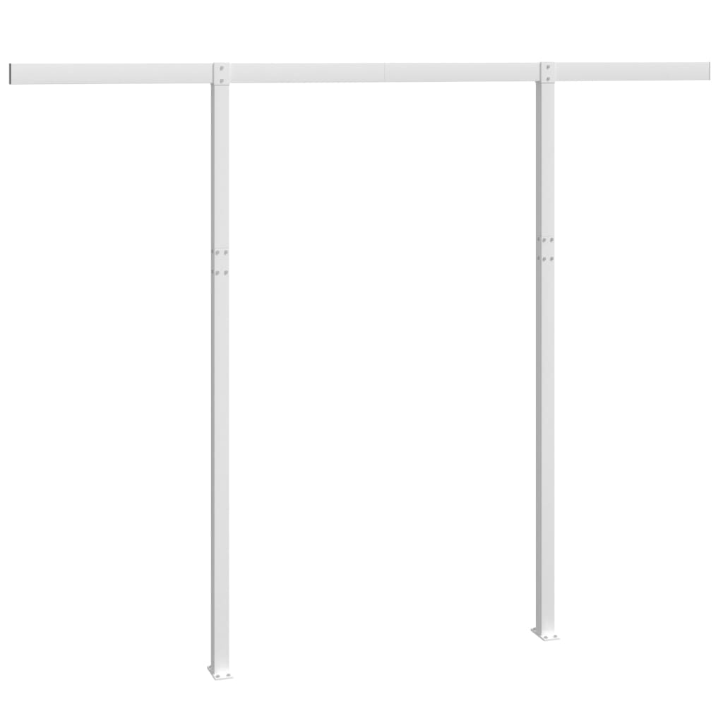 8720286223604_g_en_hd_3 vidaXL Awning Post Set White 300x245 cm Iron - Image 5