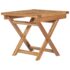 vidaXL 3 Piece Folding Garden Lounge Set Solid Teak Wood - Image 7